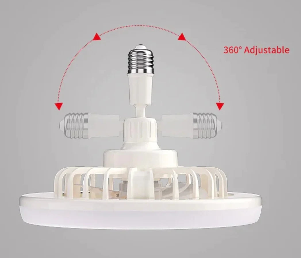 Ventilador con Luz para socket